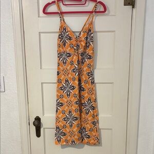 Medium Prana Floral Orange Sundress